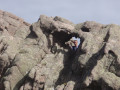 La micro-arche de granite de la partie nord du Promontoire.