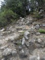 La montée vers la chapelle de la Roche La montée vers la chapelle de la Roche