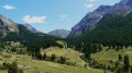 La partie basse de l'alpage pour arriver au village de Fouillouse