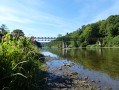 La passerelle de Naux sur la Semoy La passerelle de Naux sur la Semoy