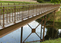 La passerelle restaurée