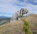 La Pierre Percée depuis Pierre-Châtel