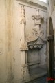 La "piscine" à l'église de Moutiers