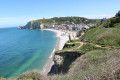 La plage d'Etretat