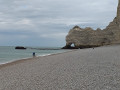 Falaise d'Amont et d'Aval à Étretat Falaise d'Amont et d'Aval à Étretat