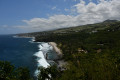 La plage de grande Anse vue du Piton