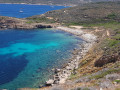 La plage de l'anse de l'Oscellucia La plage de l'anse de l'Oscellucia