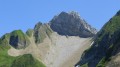 La pointe Blanche et le col du rasoir
