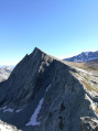 La Pointe de l'Observatoire depuis l'arête