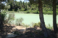 La retenue d'eau.