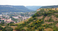 La Roche du Mont et l'aval de la Vallée de la Loue