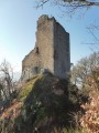 La ruine du château du Ramstein La ruine du château du Ramstein