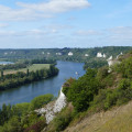 La Seine et ses falaises depuis le coteau