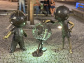 La statue de Bolek et Lolek