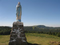 La statue de la Vierge du Wissgrut La statue de la Vierge du Wissgrut