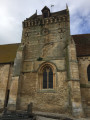 La tour de l''église Saint-Denis à Soignolles