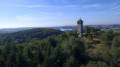 La Tour de Peyrebrune depuis Alrance