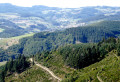 Le belvédère Roche Bois Blanc depuis Lamure-sur-Azergues
