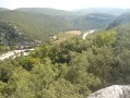 La vallée de l'Ibie vers le sud La vallée de l'Ibie vers le sud