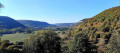 La vall&eacute;e de la Loue en direction d'Ornans