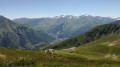 La vallée de Luz depuis le Col de Riou