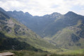 La vallée depuis le refuge de Ruhle