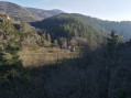 La vallée du Doux depuis le promontoire La vallée du Doux depuis le promontoire