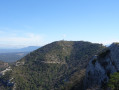 la vigie au loin et en font le mont Aurelien