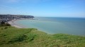 La vue du haut de la falaise