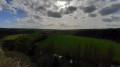 La vue en haut du site