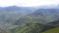 la vue panoramique au sommet