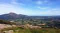 La vue porte jusqu'aux plages landaises.