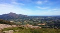 La vue porte jusqu'aux plages landaises.