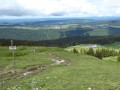 Les deux Montrond depuis le Col de la Faucille