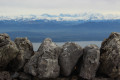 La vue sur le Mont Blanc