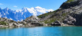 Lac Blanc par les Lacs de Chéserys depuis le Col des Montets