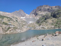 Le Lac Blanc et lacs de Cheserys depuis la Flégère