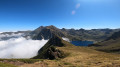 Lac bleu depuis le pic de Bizourtère