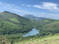 Lac Choldokogaina depuis le sommet Oneaga Lac Choldokogaina depuis le sommet Oneaga