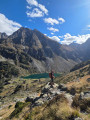 Lac d'Estibe Aute depuis la Fruitière Lac d'Estibe Aute depuis la Fruitière
