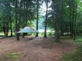 Lac de Blanchemer - Campement