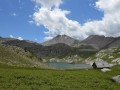 Le Col de l'Encombrette et ses lacs