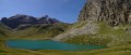 Lac de la Plagne en panoramique
