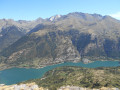 Lake Lanuza and the Pics d&rsquo;Enfer.