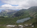 Aiguille Verte par le Lac de Lessy depuis Cenise