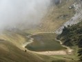 Le lac de Lessy depuis Cenise