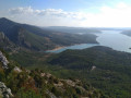 Lac de Sainte-Croix depuis la crête de l'Ourbes Lac de Sainte-Croix depuis la crête de l'Ourbes