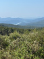 Lac de St Cassien au loin