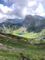 Lac de Montriond to Roc de Taveneuse, views to Lac de Taveneuse & Abondance