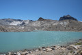 Lake Tsanteleina and the Lavassey Glacier